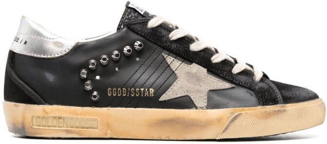 Golden Goose Super-Star low-top sneakers Zwart