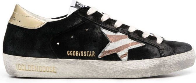 Golden Goose Super-Star low-top sneakers Zwart