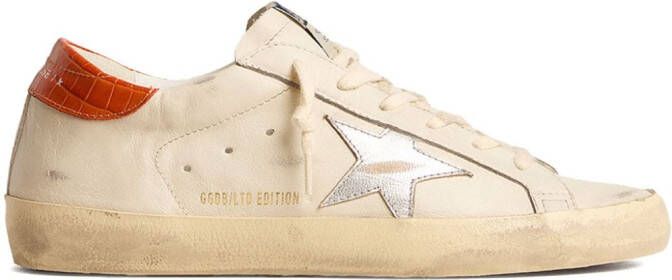 Golden Goose Super Star leren sneakers Wit