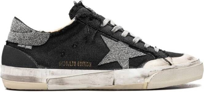 Golden Goose "Super-Star Penstar Black Grey sneakers" Zwart