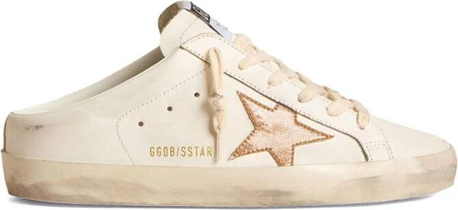 Golden Goose Super-Star leren sneakers Wit