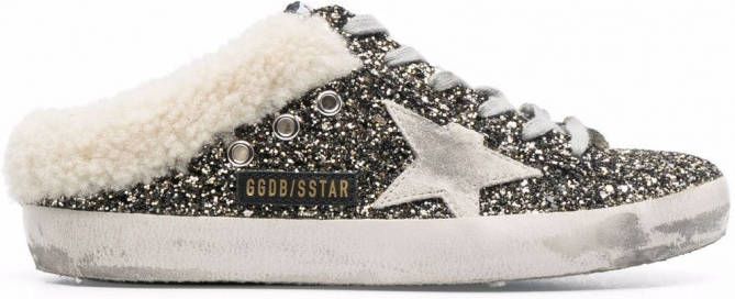 Golden Goose Super-Star Sabot sneakers Zwart