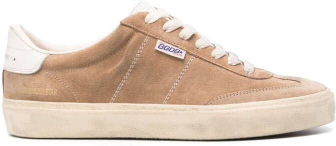 Golden Goose Super-Star suède sneakers Bruin