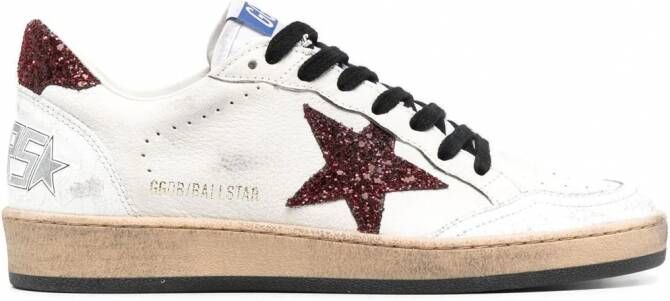Golden Goose Ball Star low-top sneakers Wit