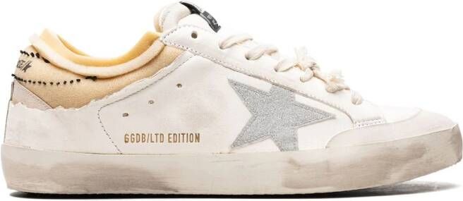 Golden Goose "Superstar Penstar Classic White Beige sneakers" Wit