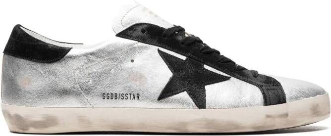 Golden Goose Superstar sneakers Zilver