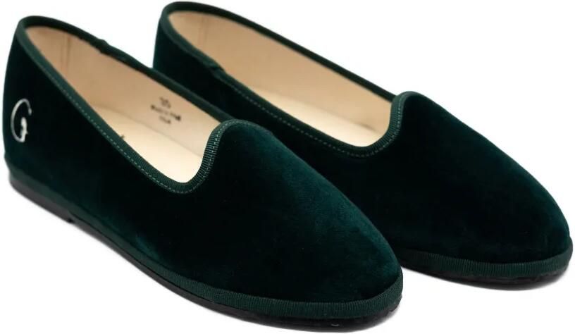 Gondolina Alberoni slippers met logodetail Groen - Foto 2