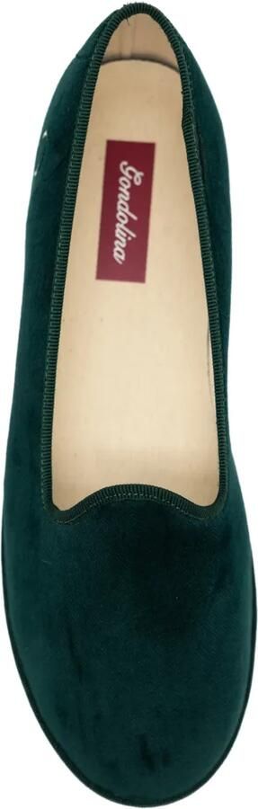 Gondolina Alberoni slippers met logodetail Groen - Foto 5