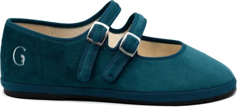 Gondolina Cavana Mary Jane ballerina's Blauw
