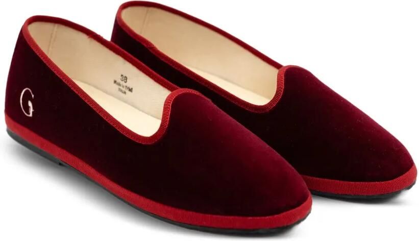 Gondolina Dogale slippers met logodetail Rood - Foto 2