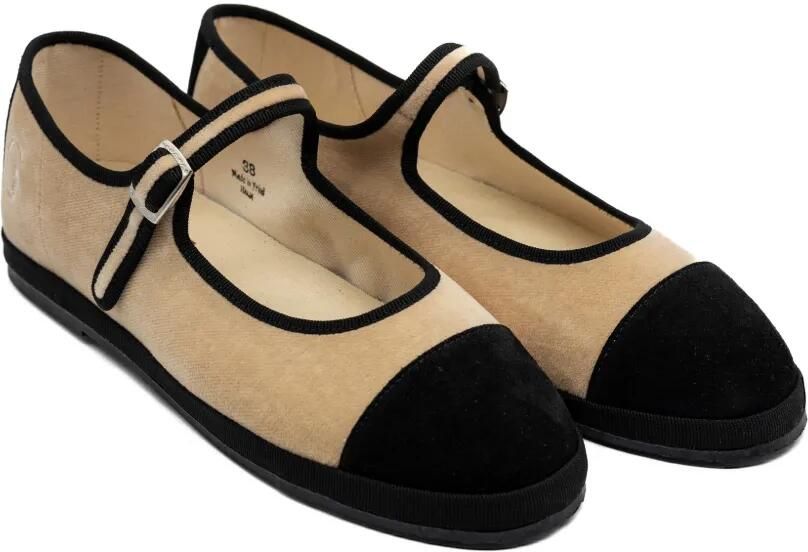Gondolina Morosini Mary Jane ballerina's Beige - Foto 3