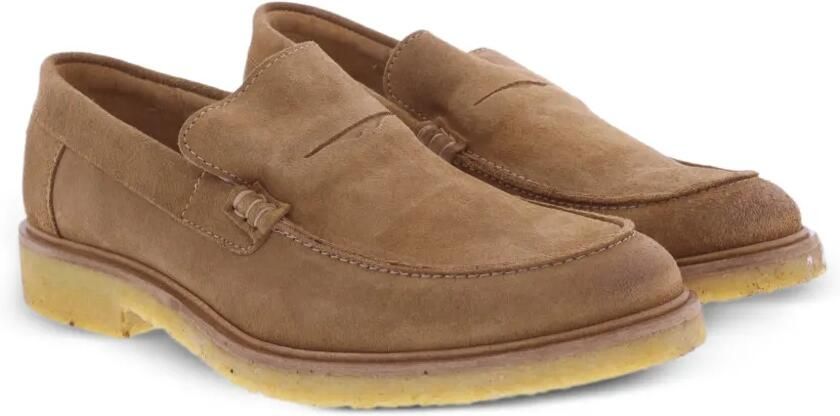 Goosecraft Chet 2-A suede loafers Bruin - Foto 4