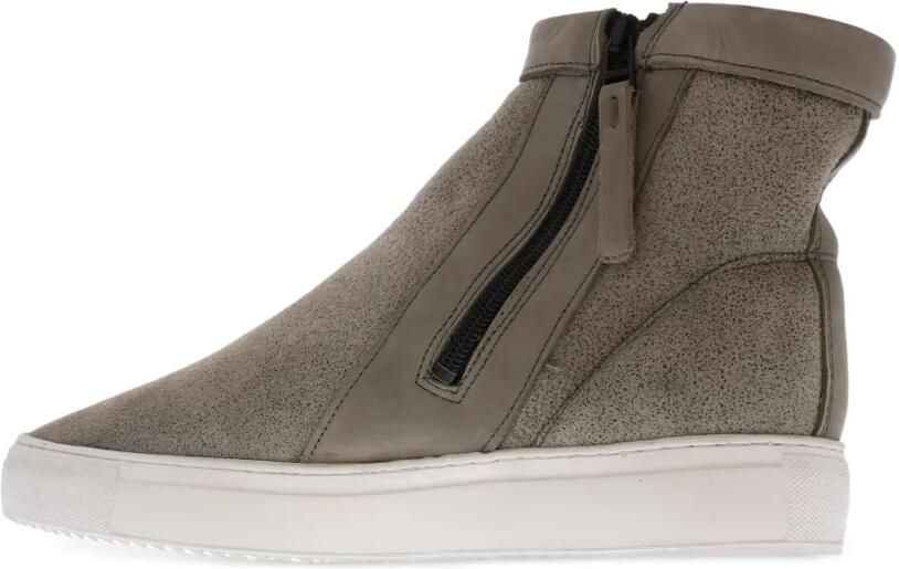 Goosecraft shearling side-zip boots Grijs