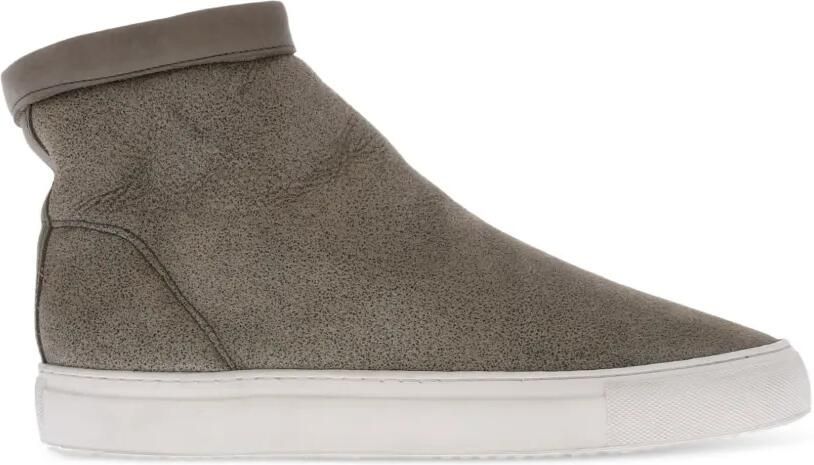 Goosecraft shearling side-zip boots Grijs - Foto 4