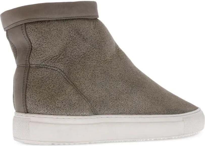 Goosecraft shearling side-zip boots Grijs - Foto 3