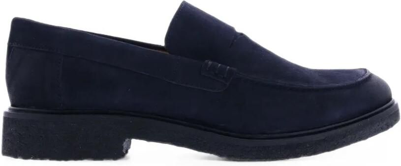 Goosecraft suede loafers Blauw