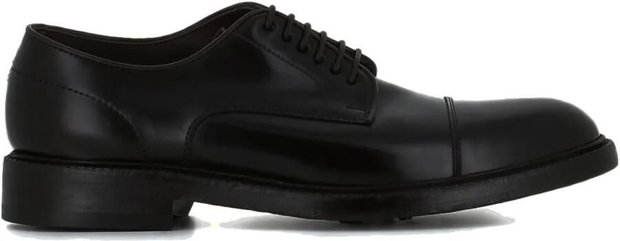 Green George 7084 derby schoenen met bewerkte neus Bruin