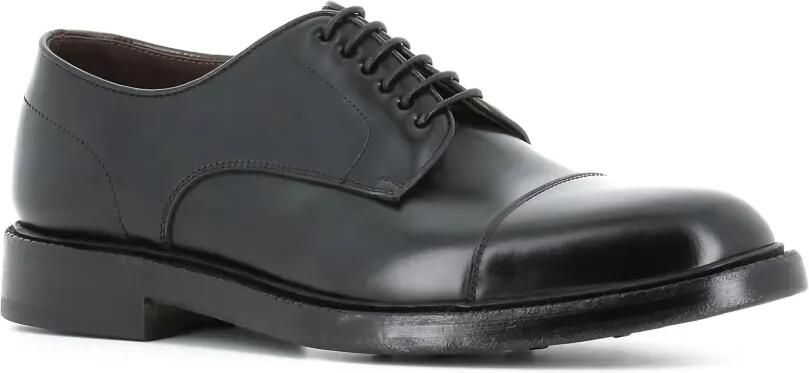 Green George 7084 derby schoenen met bewerkte neus Zwart - Foto 5