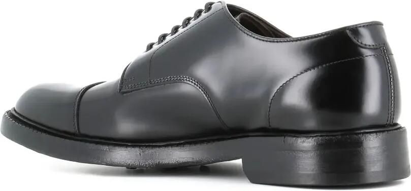 Green George 7084 derby schoenen met bewerkte neus Zwart - Foto 4
