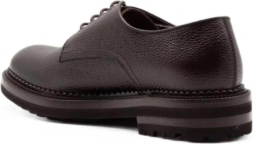 Green George Derby schoenen met textuur Bruin - Foto 3