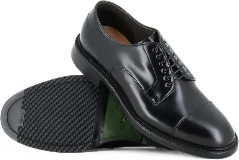 Green George Derby veterschoenen met bewerkte neus Zwart - Foto 2