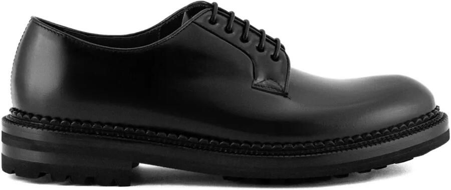 Green George Derby veterschoenen Zwart