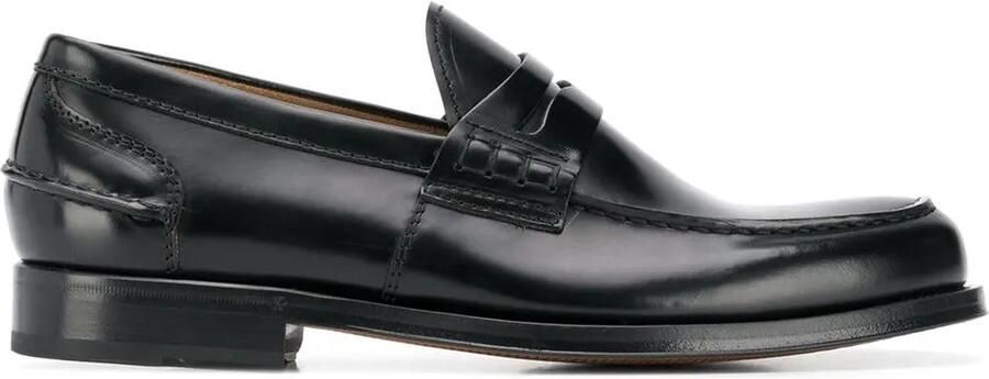 Green George Klassieke loafers Zwart