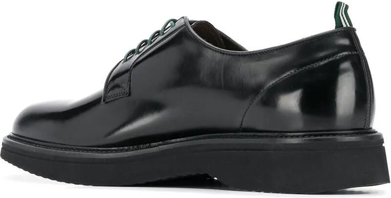 Green George Leren derby schoenen Zwart - Foto 3