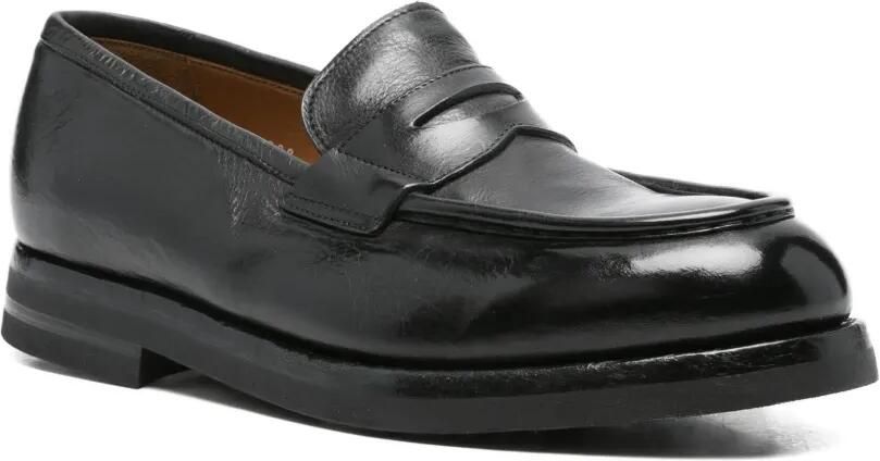 Green George Leren loafers Zwart - Foto 3