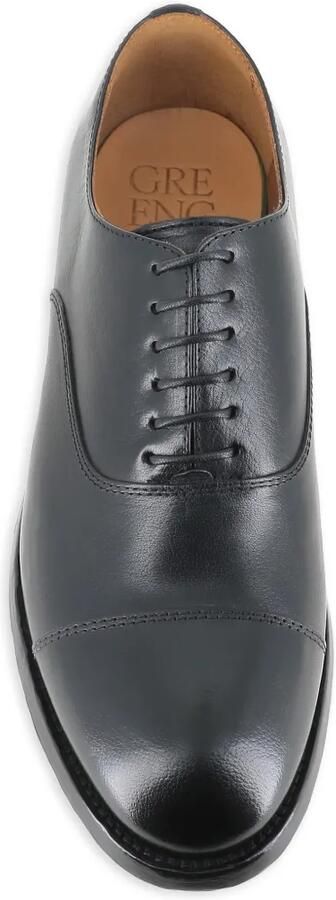 Green George Leren Oxford schoenen met neuskap Zwart - Foto 4