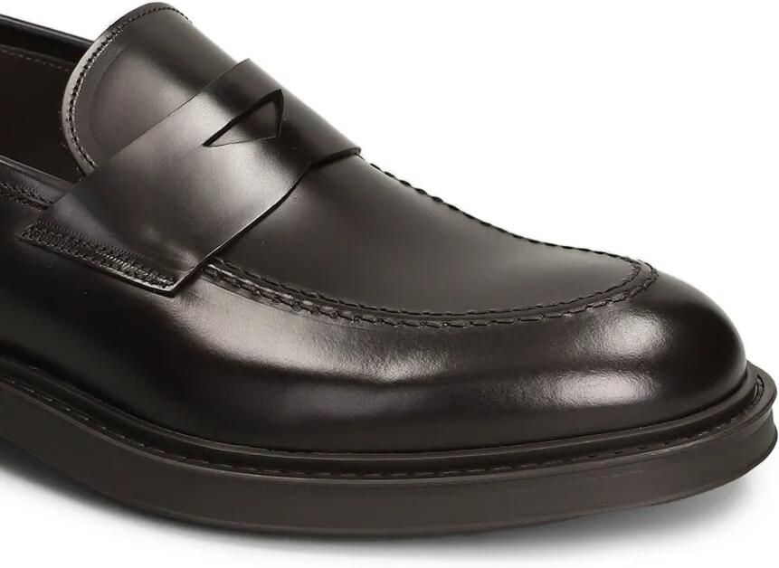 Green George Leren penny loafers Bruin - Foto 2