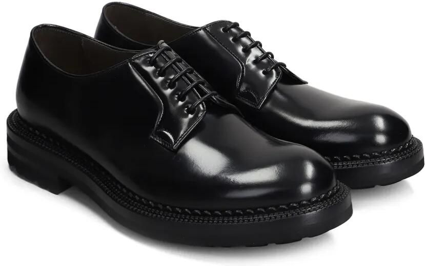 Green George Leren schoenen Zwart - Foto 3