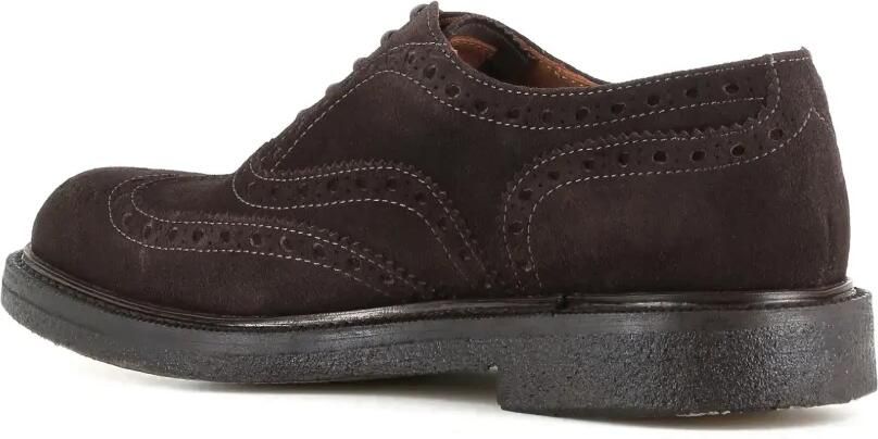 Green George Suède brogue-oxfordschoenen Bruin - Foto 4