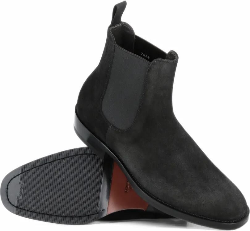 Green George suede Chelsea boots Zwart - Foto 2