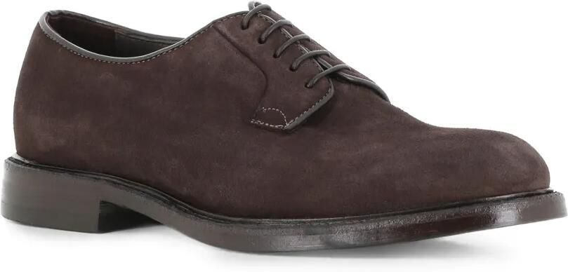 Green George Suède derby schoenen Bruin