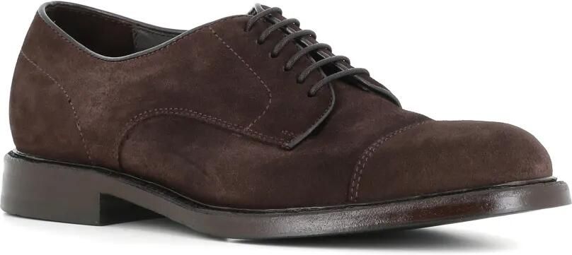 Green George Suède derby schoenen met kapneus Bruin - Foto 3