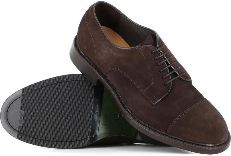 Green George Suède derby schoenen met kapneus Bruin - Foto 2