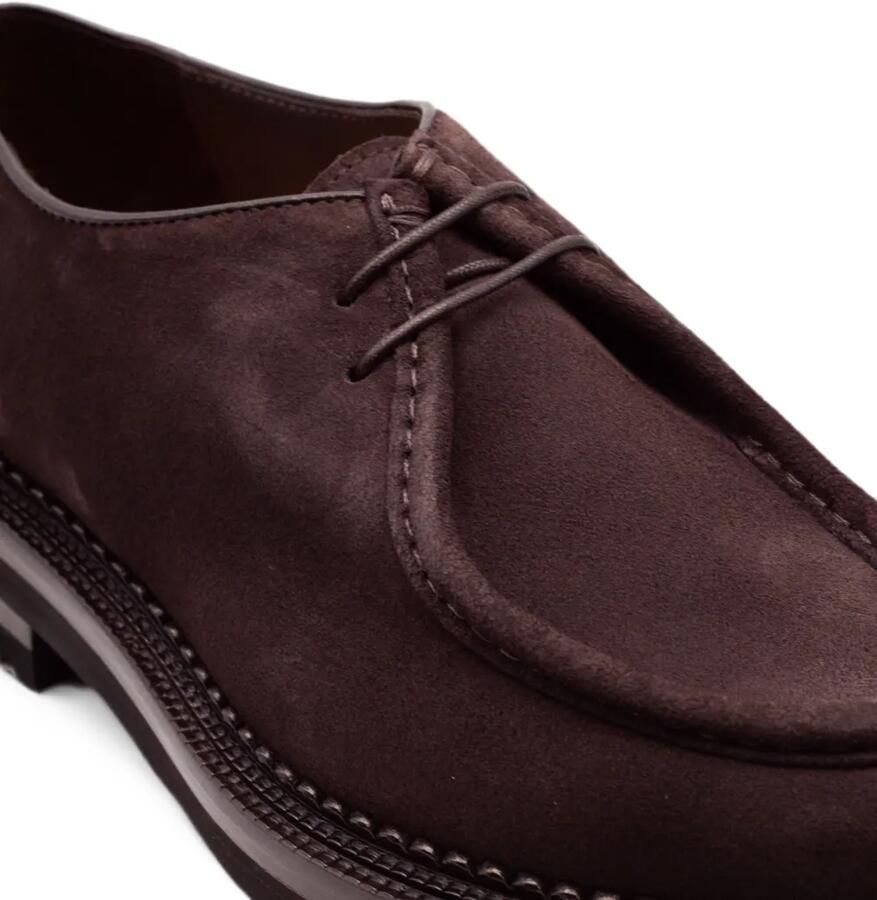 Green George Suède derby schoenen met platte neus Bruin - Foto 2