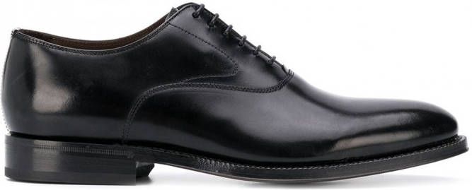Green George Oxford veterschoenen met puntneus Zwart