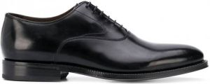 Green George Oxford veterschoenen met puntneus Zwart