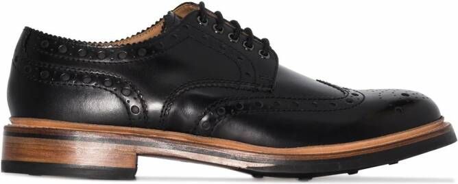 Grenson Archie leren brogues Zwart