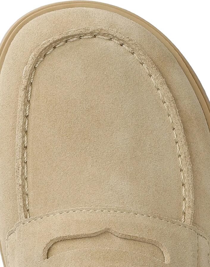 GROUNDIES Brisbane suède slip-on sneakers Beige - Foto 4