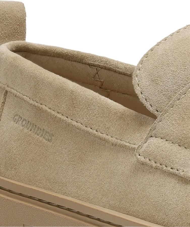 GROUNDIES Brisbane suède slip-on sneakers Beige - Foto 2