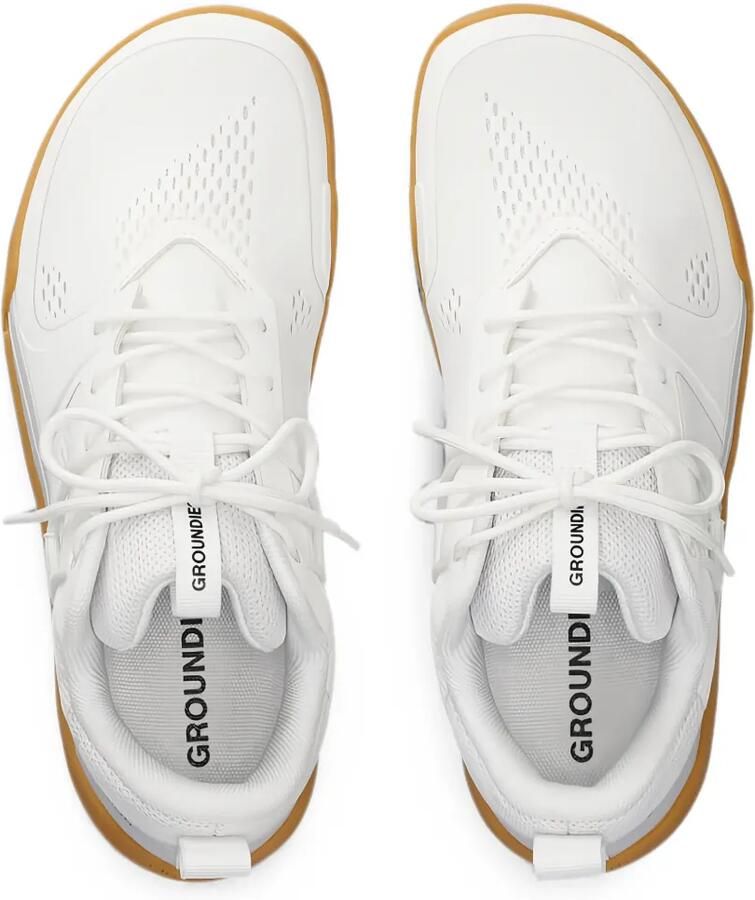 GROUNDIES G-Flex Precision sneakers met vlakken Wit - Foto 3