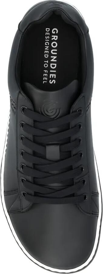GROUNDIES Galaxy leren sneakers Zwart - Foto 4