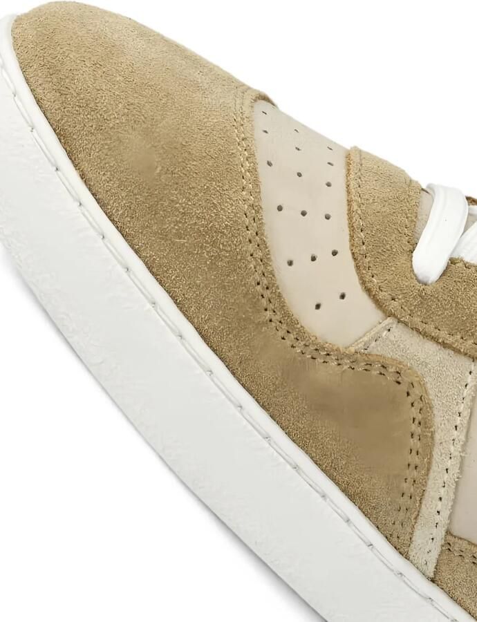 GROUNDIES Nova geperforeerde sneakers met vlakken Beige - Foto 2