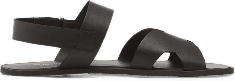 GROUNDIES Sandalen met klittenband Zwart
