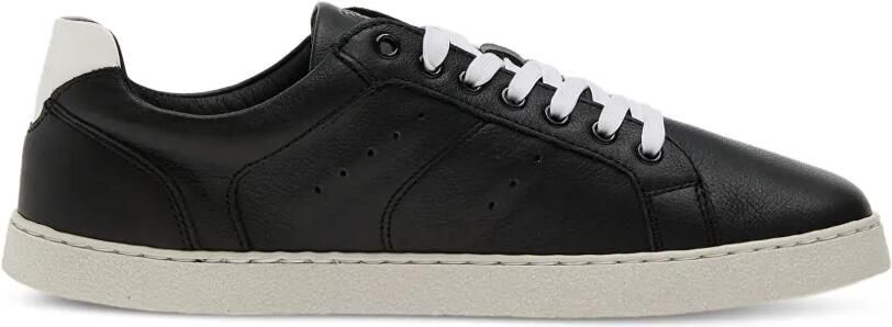 GROUNDIES Universe leren sneakers Zwart