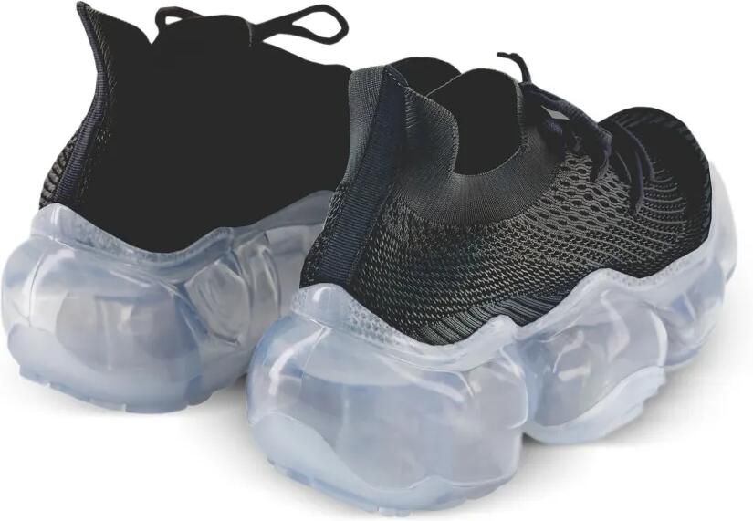 GROUNDS 70 mm Moopie sneakers met bubbelzool Zwart - Foto 3