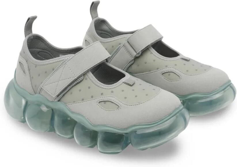 GROUNDS Jewerly sneakers met ronde neus Grijs - Foto 4